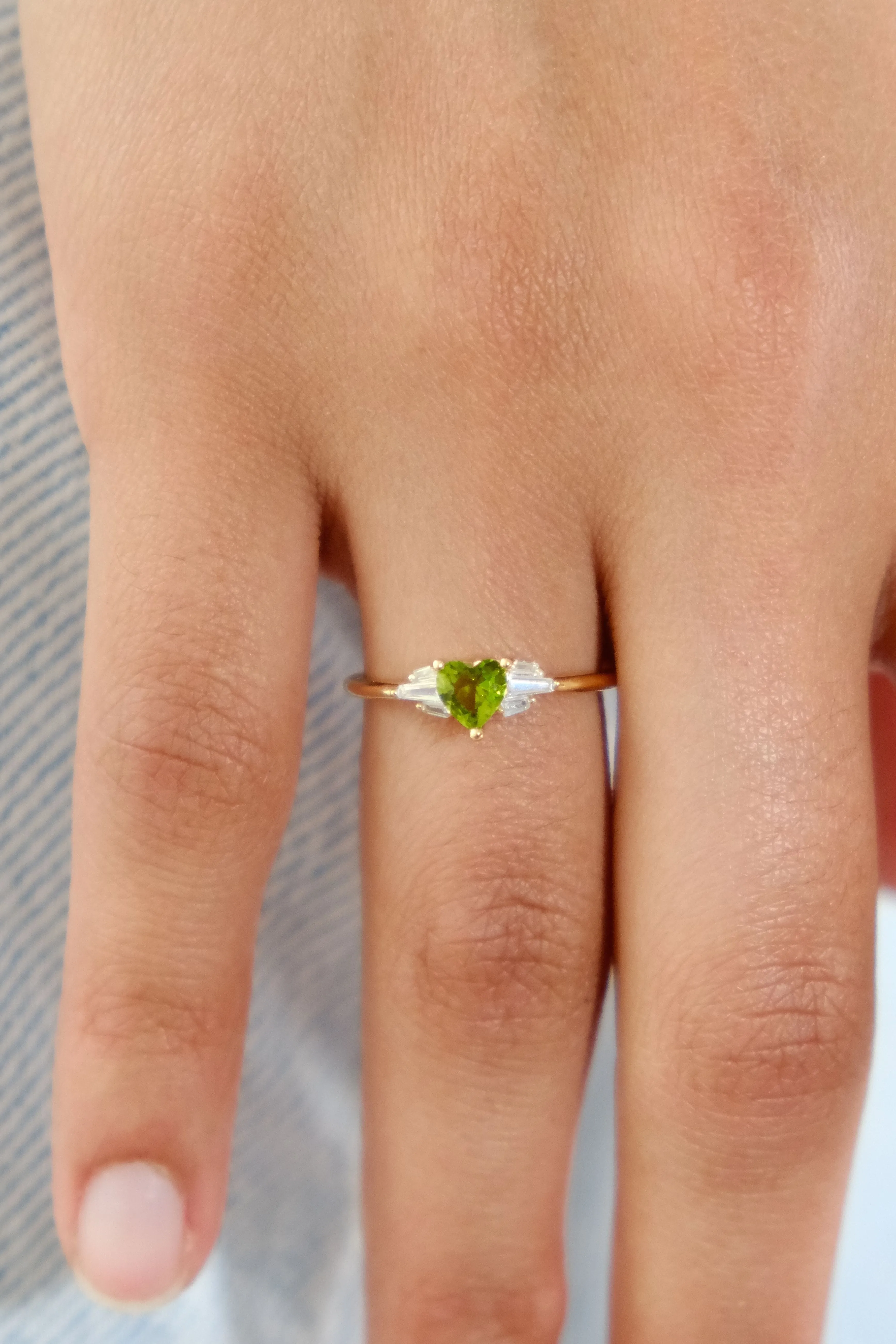 Angel Heart Sterling Silver Ring sold by Mulberry and Grand