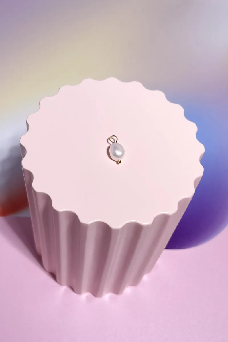 Pearl Sterling Silver Dangle Charm sold by Mulberry and Grand