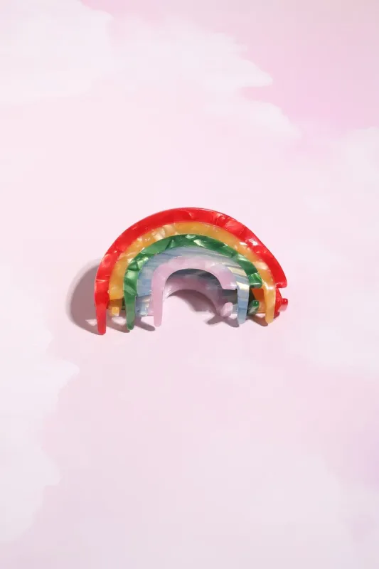 Rainbow Claw Clip sold by Mulberry and Grand