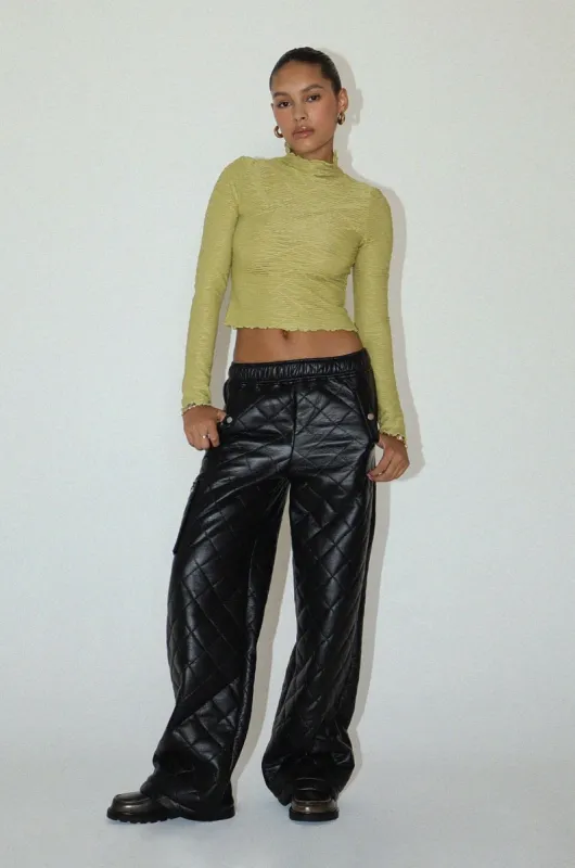 Quilted Leather Pants sold by Mulberry and Grand