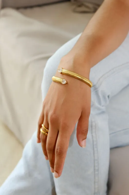 Wrap Crystal Bracelet sold by Mulberry and Grand