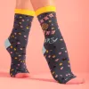 Fuck Work Let's Party Socks sold by Mulberry and Grand