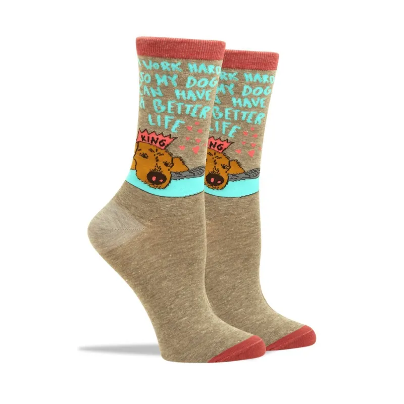 King Dog Socks sold by Mulberry and Grand