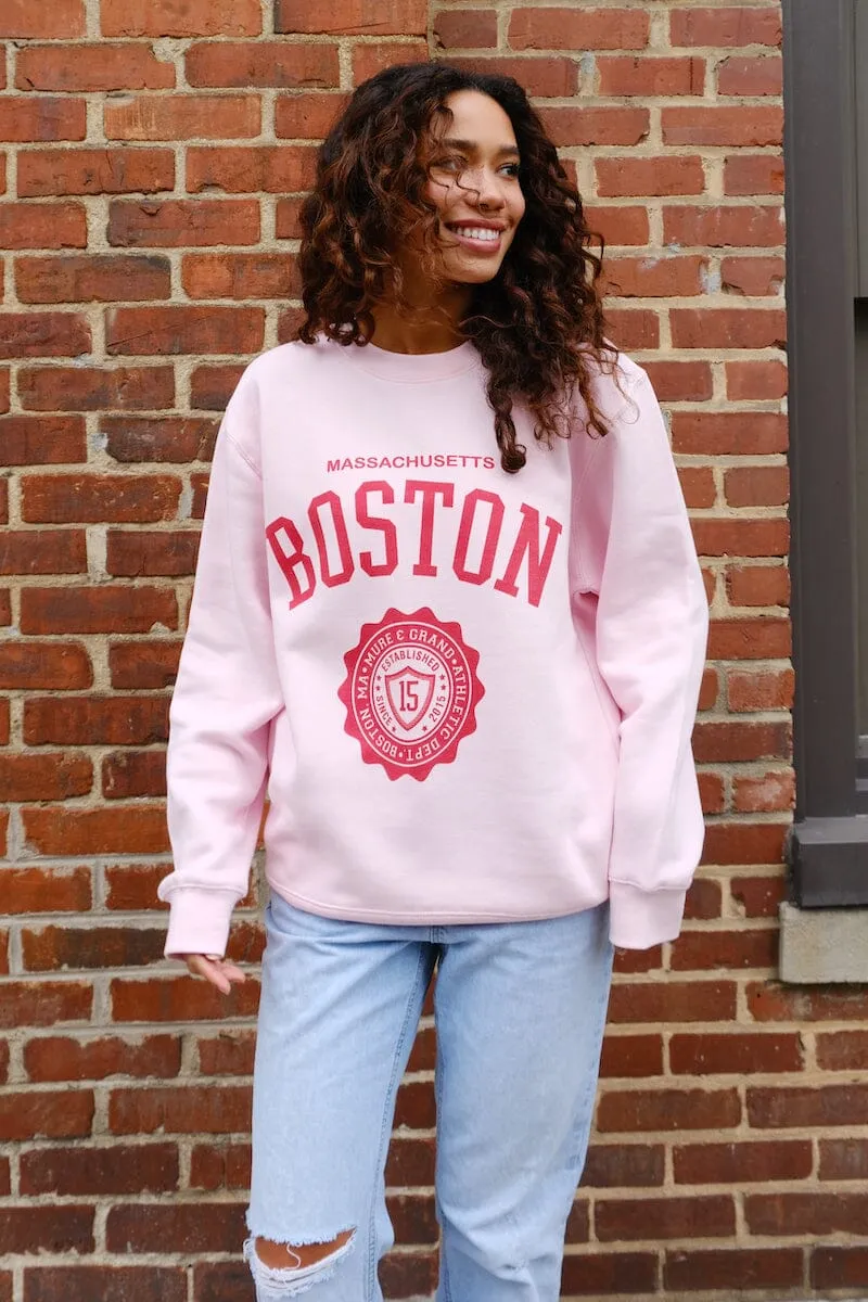 Boston Collegiate Sweatshirt sold by Mulberry and Grand product image thumbnail 4