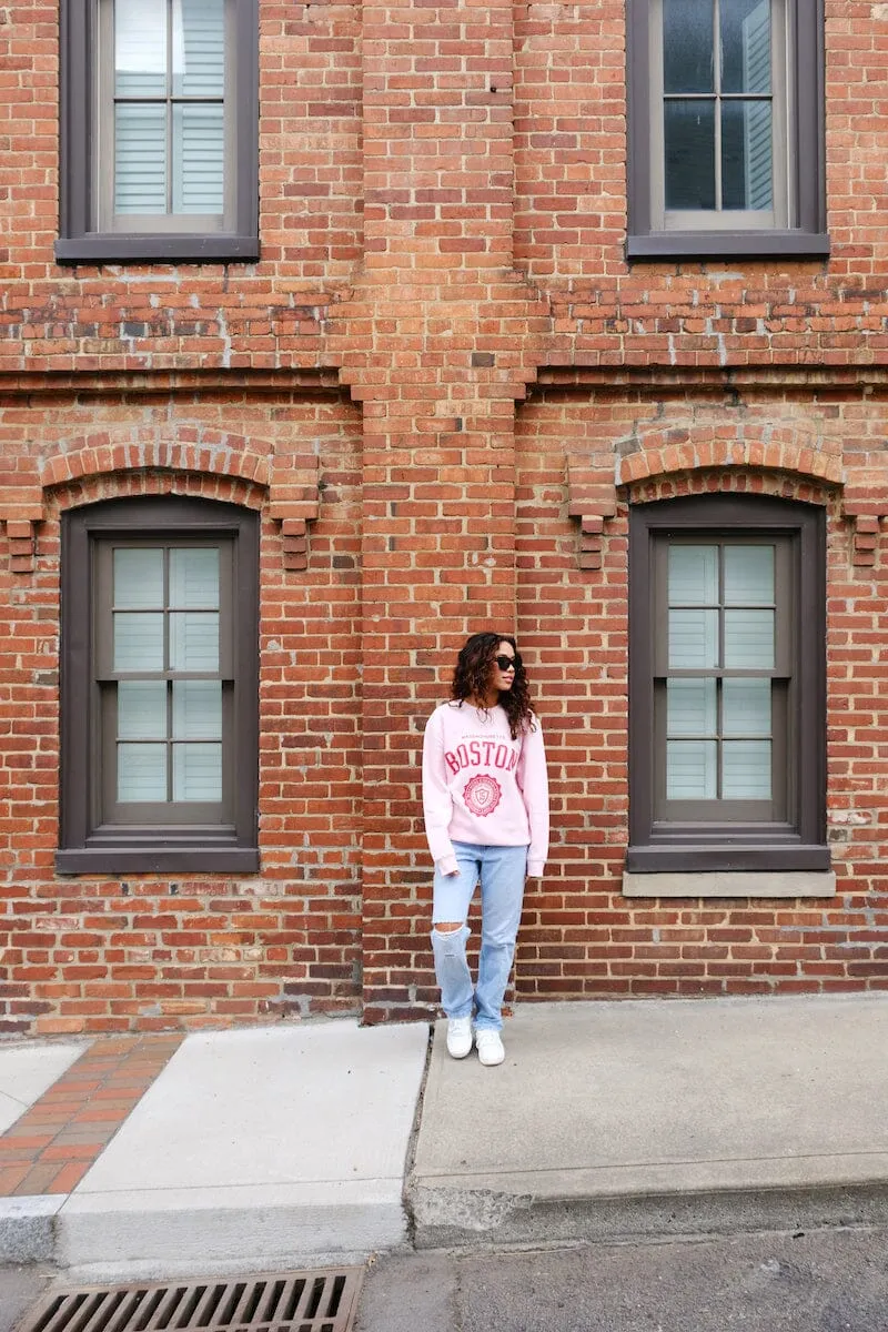 Boston Collegiate Sweatshirt sold by Mulberry and Grand product image thumbnail 2