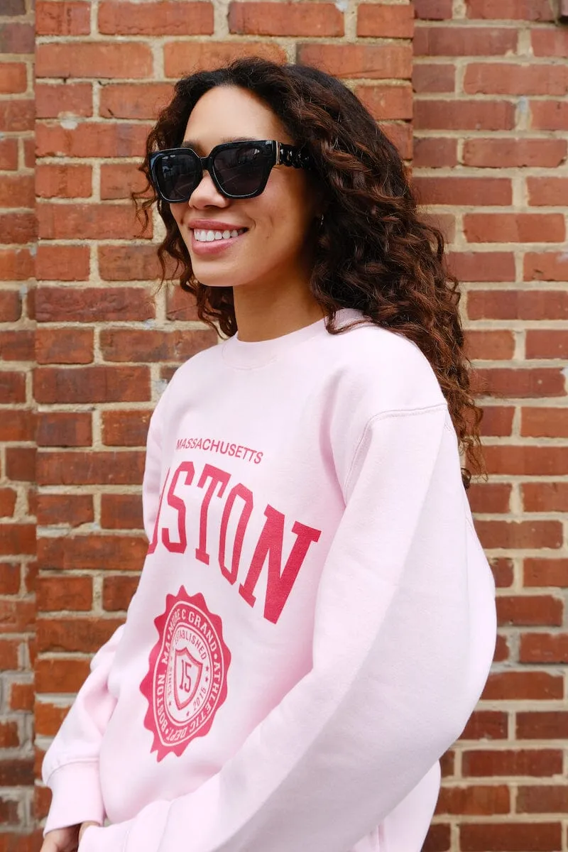 Boston Collegiate Sweatshirt sold by Mulberry and Grand product image thumbnail 3
