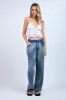 Chloe Pink Floral Tiered Top sold by Mulberry and Grand