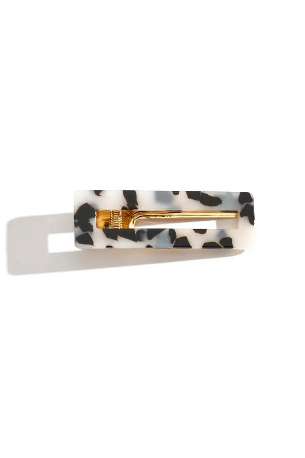 Rectangle Acrylic Hair Clip sold by Mulberry and Grand product image thumbnail 2