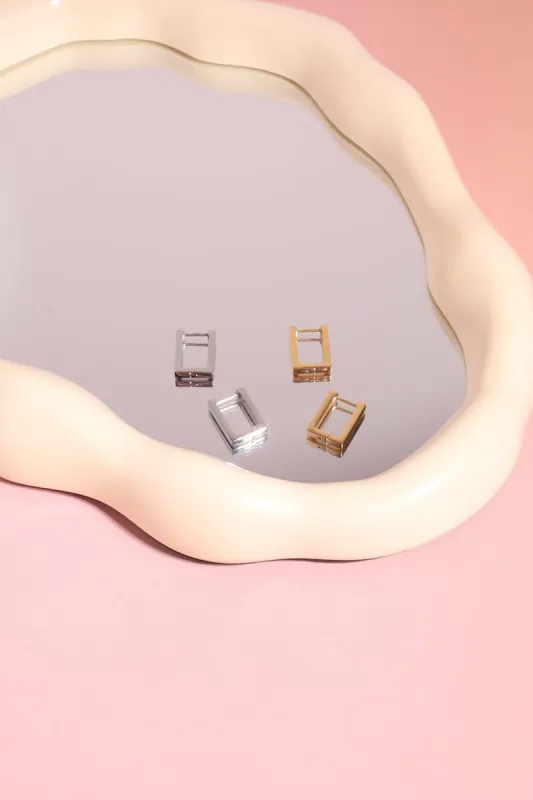 Square Hoop Earrings sold by Mulberry and Grand