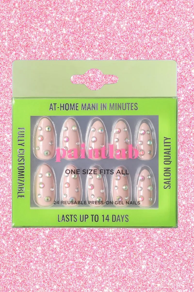 Paintlab Nude Glitz Press On Nails sold by Mulberry and Grand product image thumbnail 2