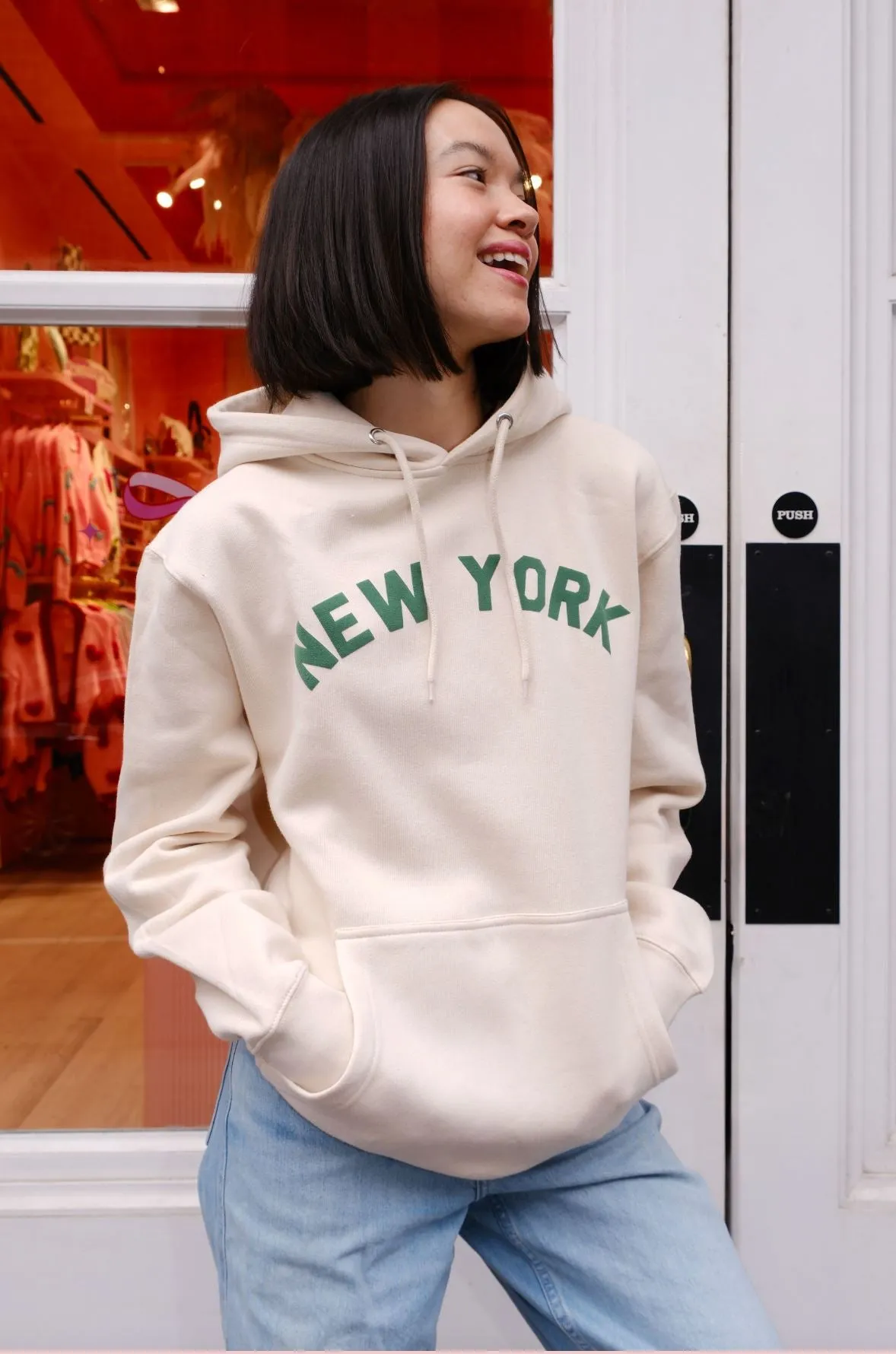 New York Puff Hoodie sold by Mulberry and Grand