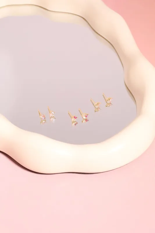 Spring Bouquet Sterling Silver Stud Earrings sold by Mulberry and Grand