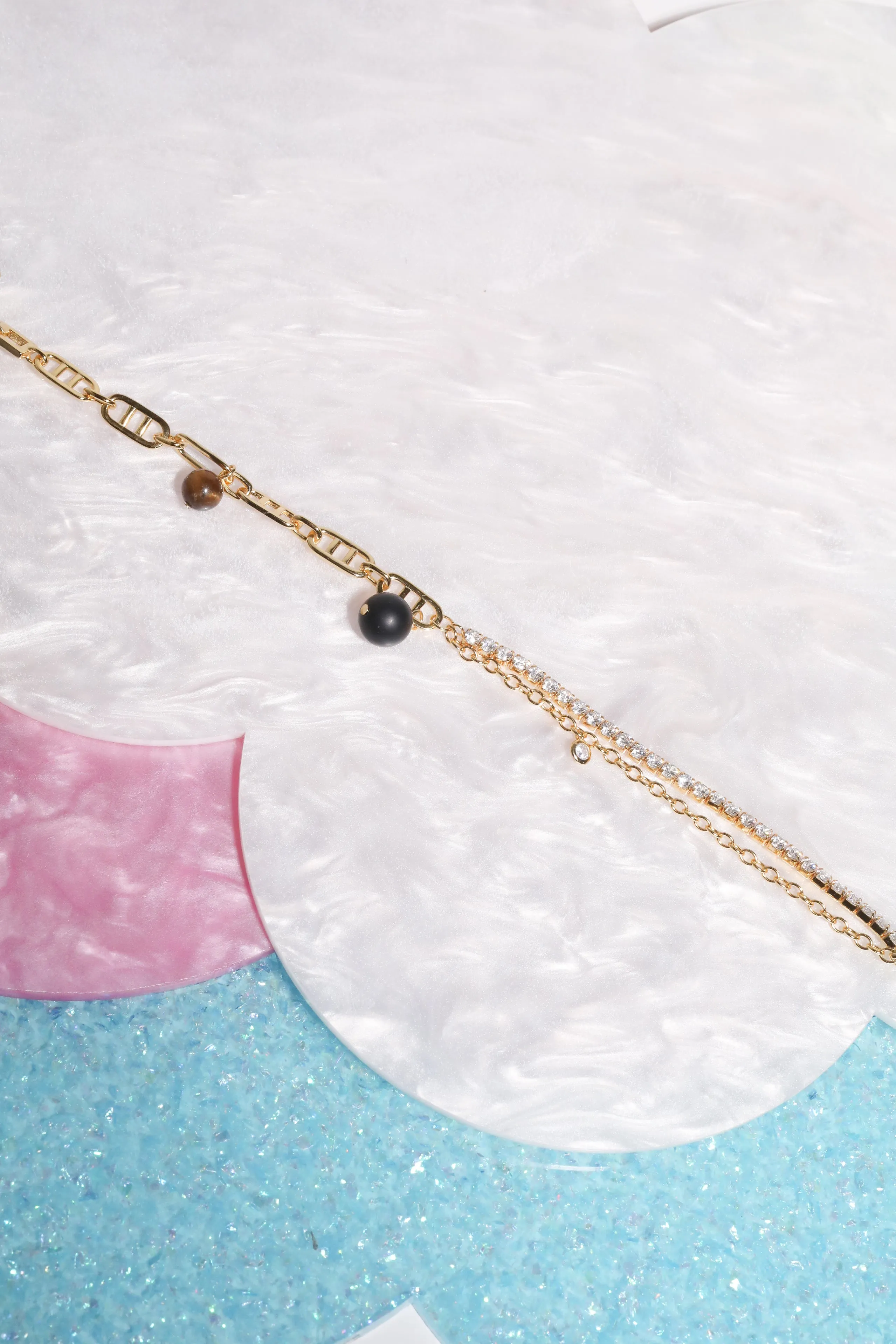 Rowan Chain Link Sterling Silver Bracelet sold by Mulberry and Grand