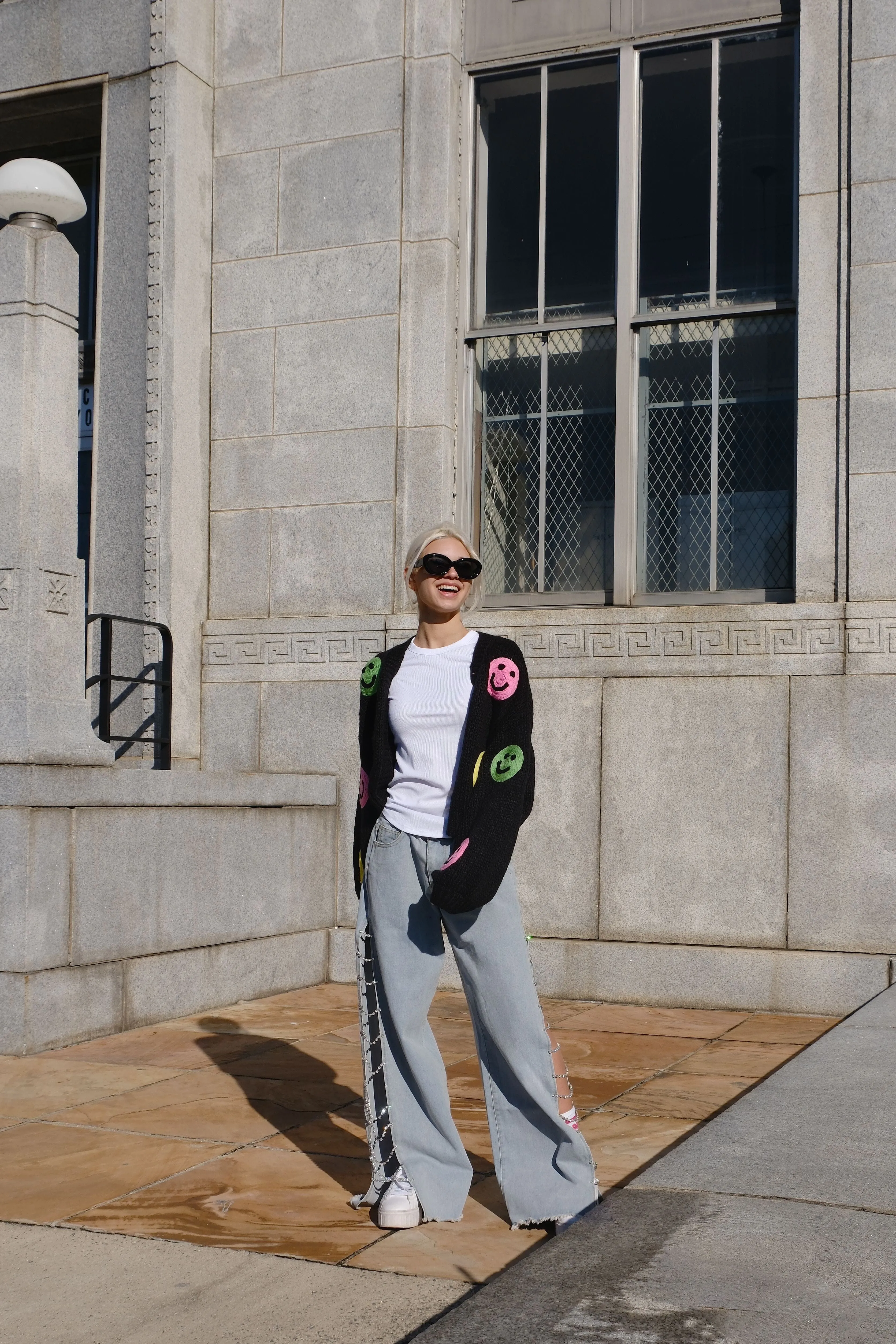 Smiles for Miles Puff Cardigan sold by Mulberry and Grand product image thumbnail 3