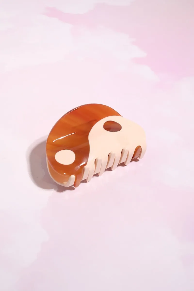 Yin Yang Claw Clip sold by Mulberry and Grand product image thumbnail 2