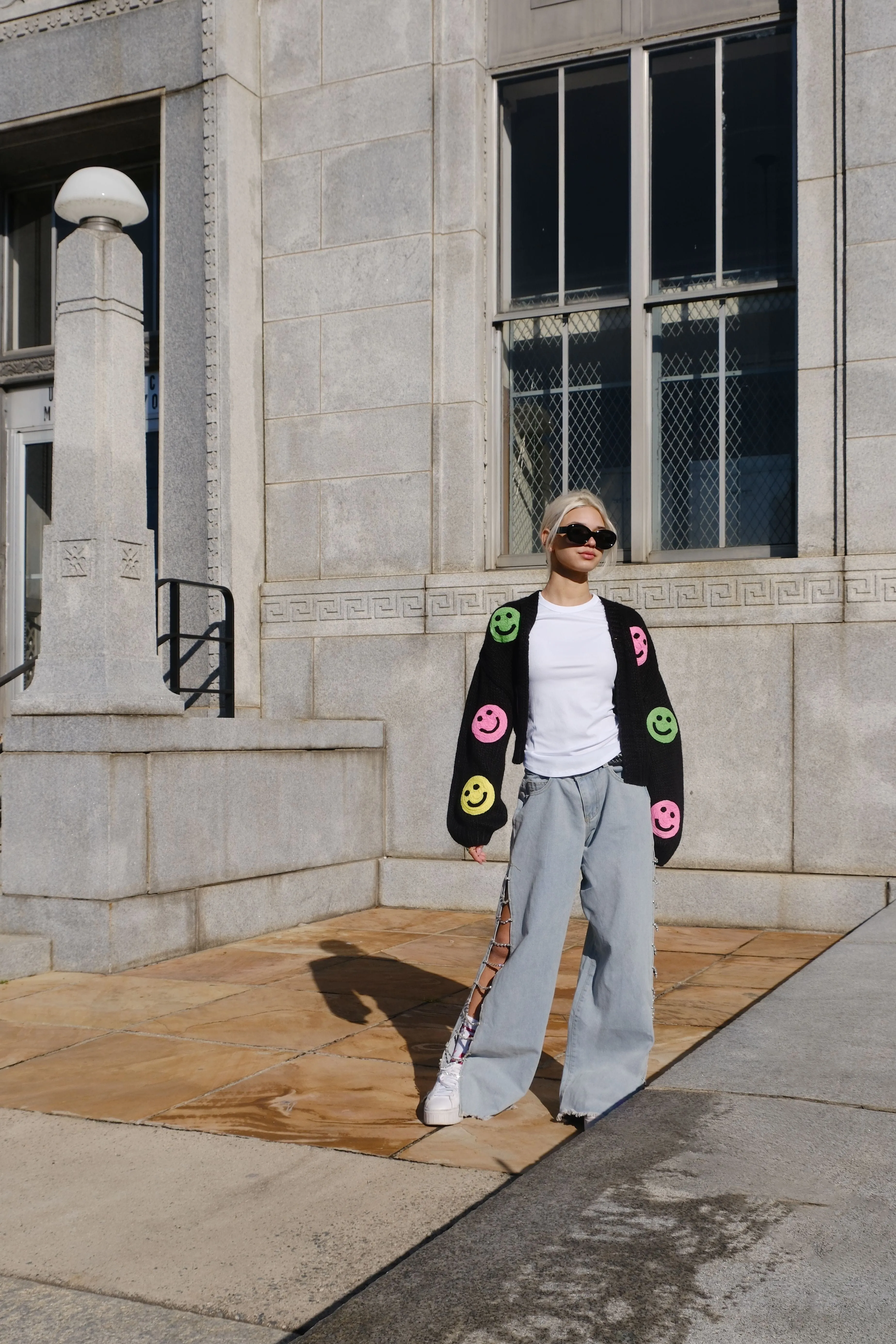 Smiles for Miles Puff Cardigan sold by Mulberry and Grand product image thumbnail 2