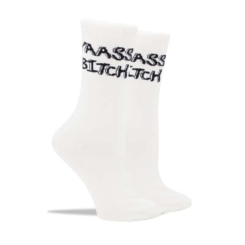 Yaass Bitch Socks sold by Mulberry and Grand