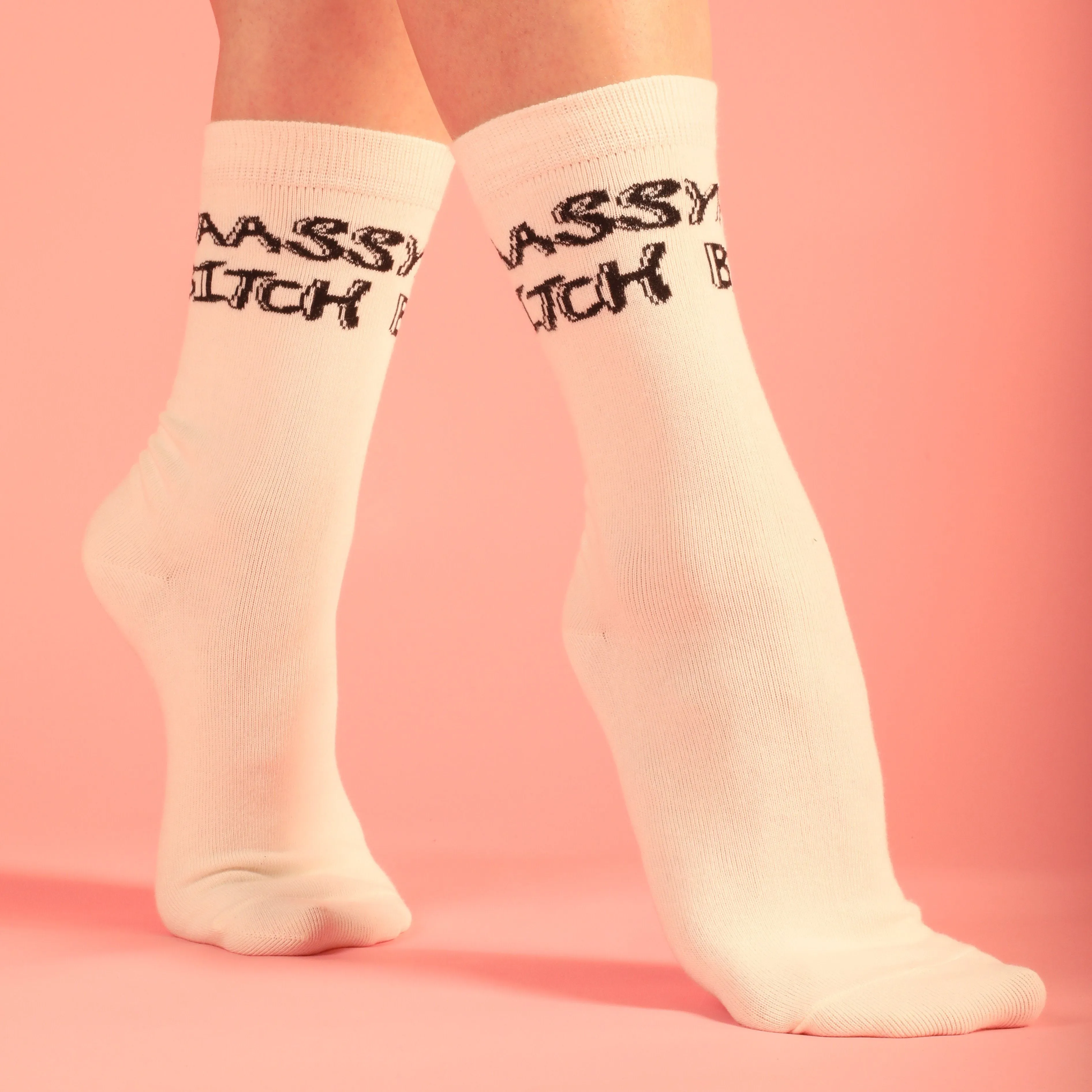 Yaass Bitch Socks sold by Mulberry and Grand product image thumbnail 3
