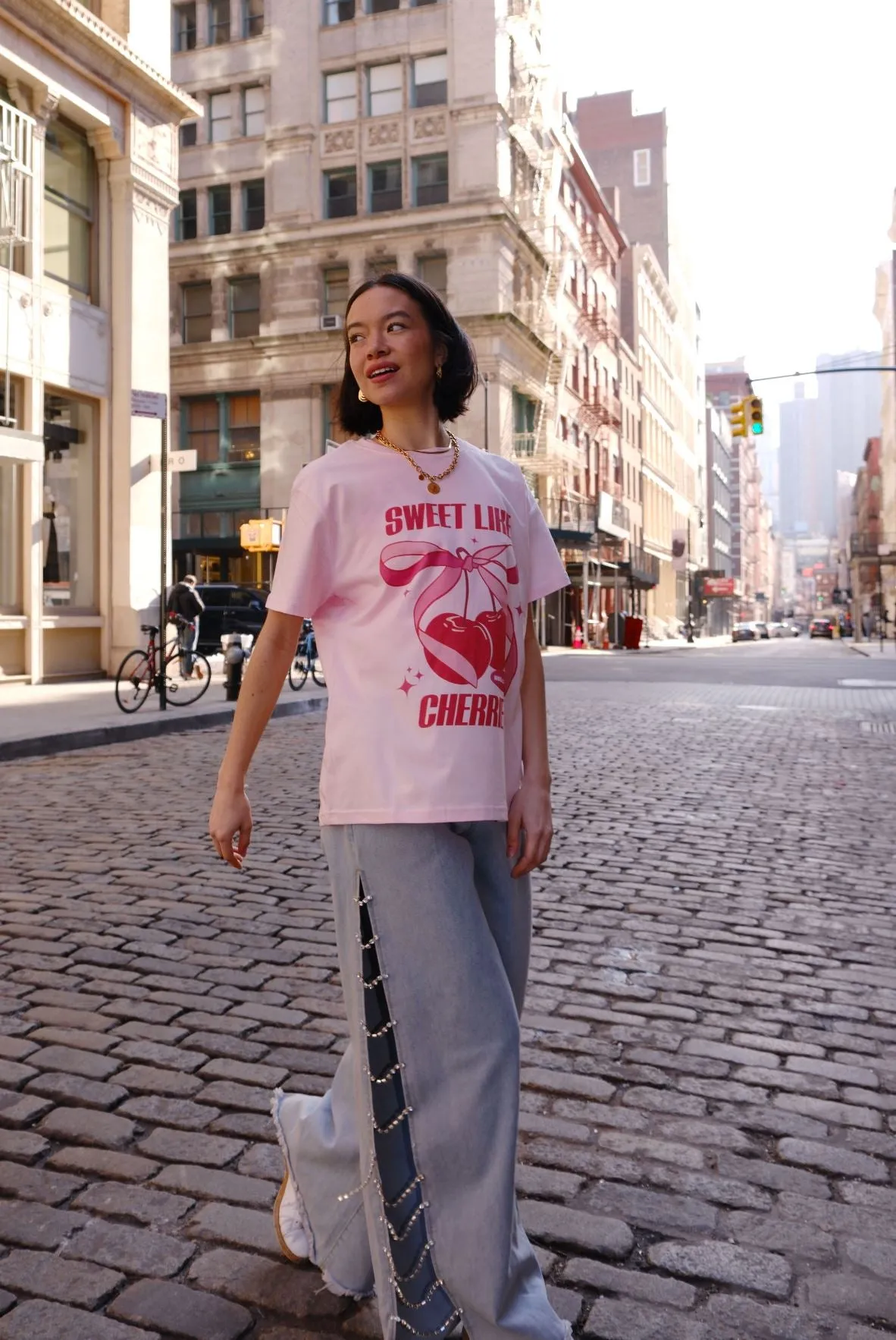 Sweet Like Cherries Graphic T-Shirt sold by Mulberry and Grand product image thumbnail 2