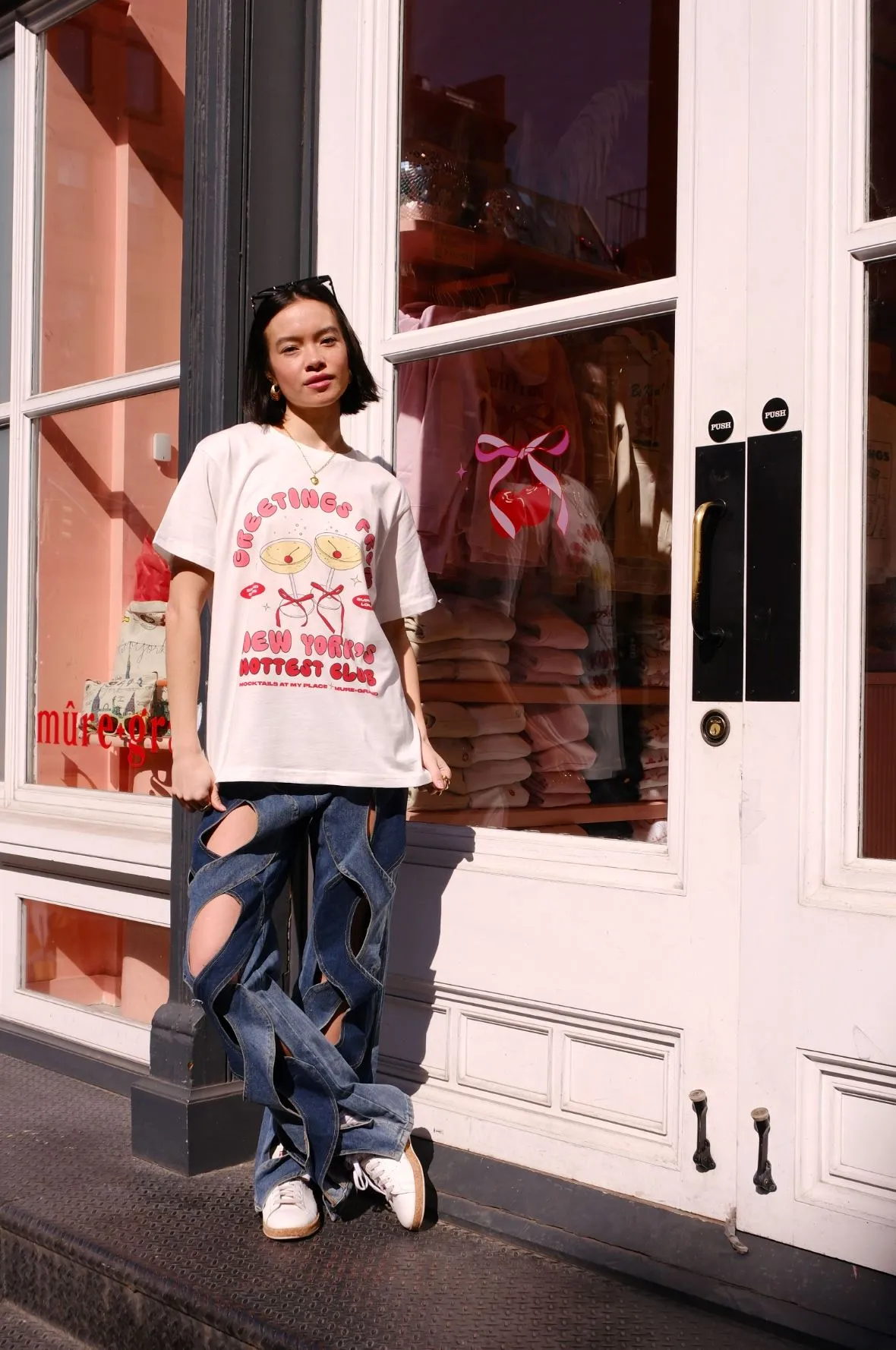 Mocktails at My Place Graphic T-Shirt sold by Mulberry and Grand product image thumbnail 3