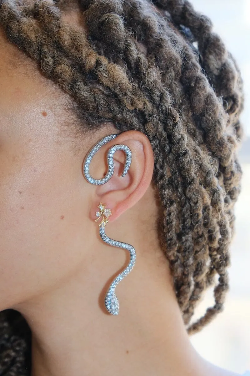 Snake Hook Ear Cuff sold by Mulberry and Grand product image thumbnail 3
