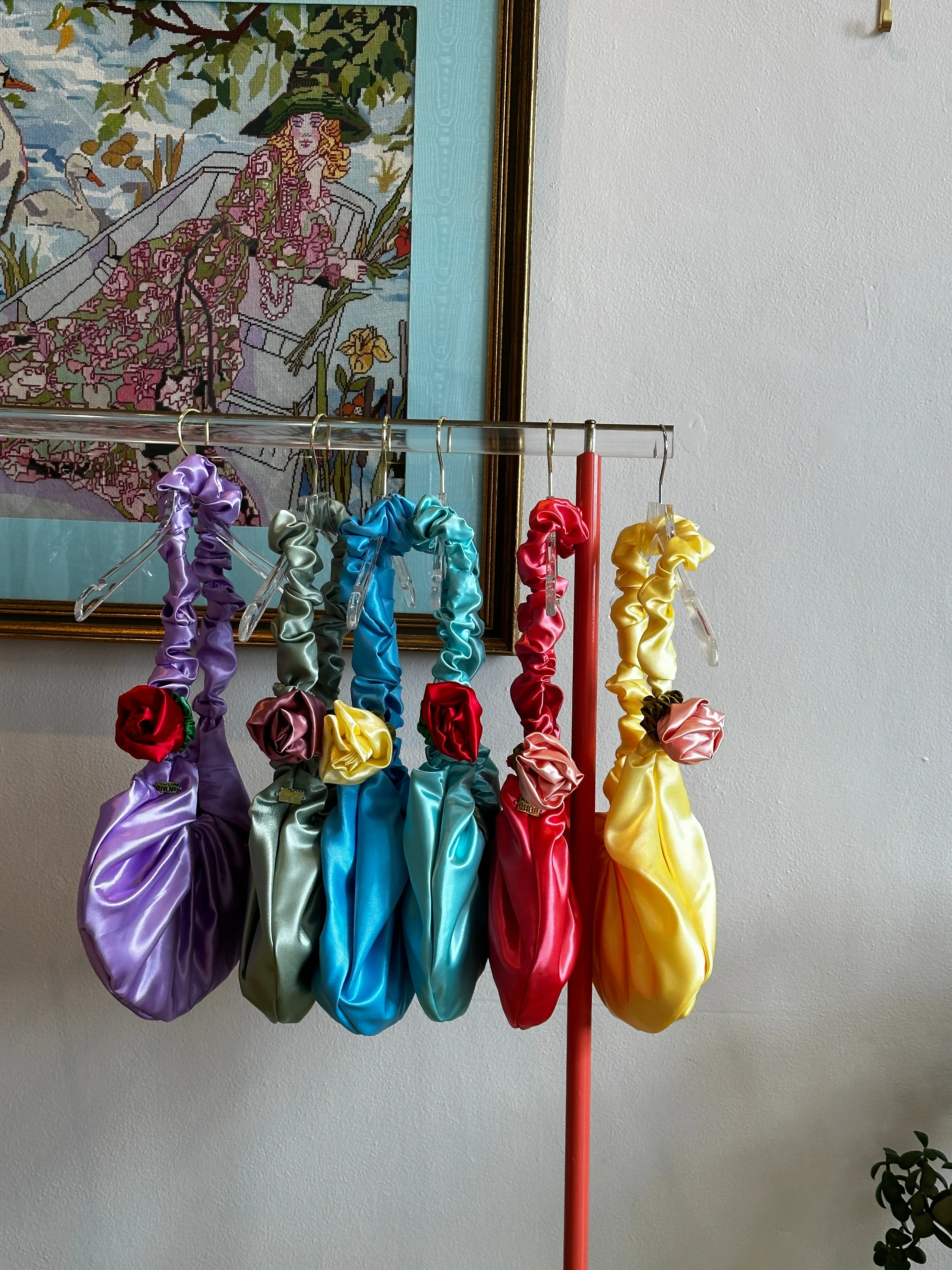 Croissant Crossbody with Rose Charm sold by Room Shop product image thumbnail 3