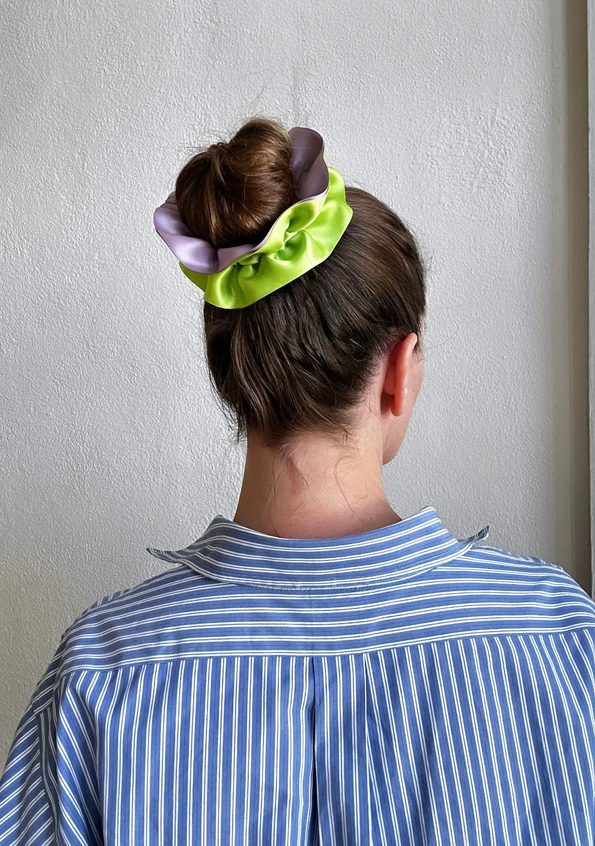 Ruffle Ribbon Scrunchie sold by Room Shop