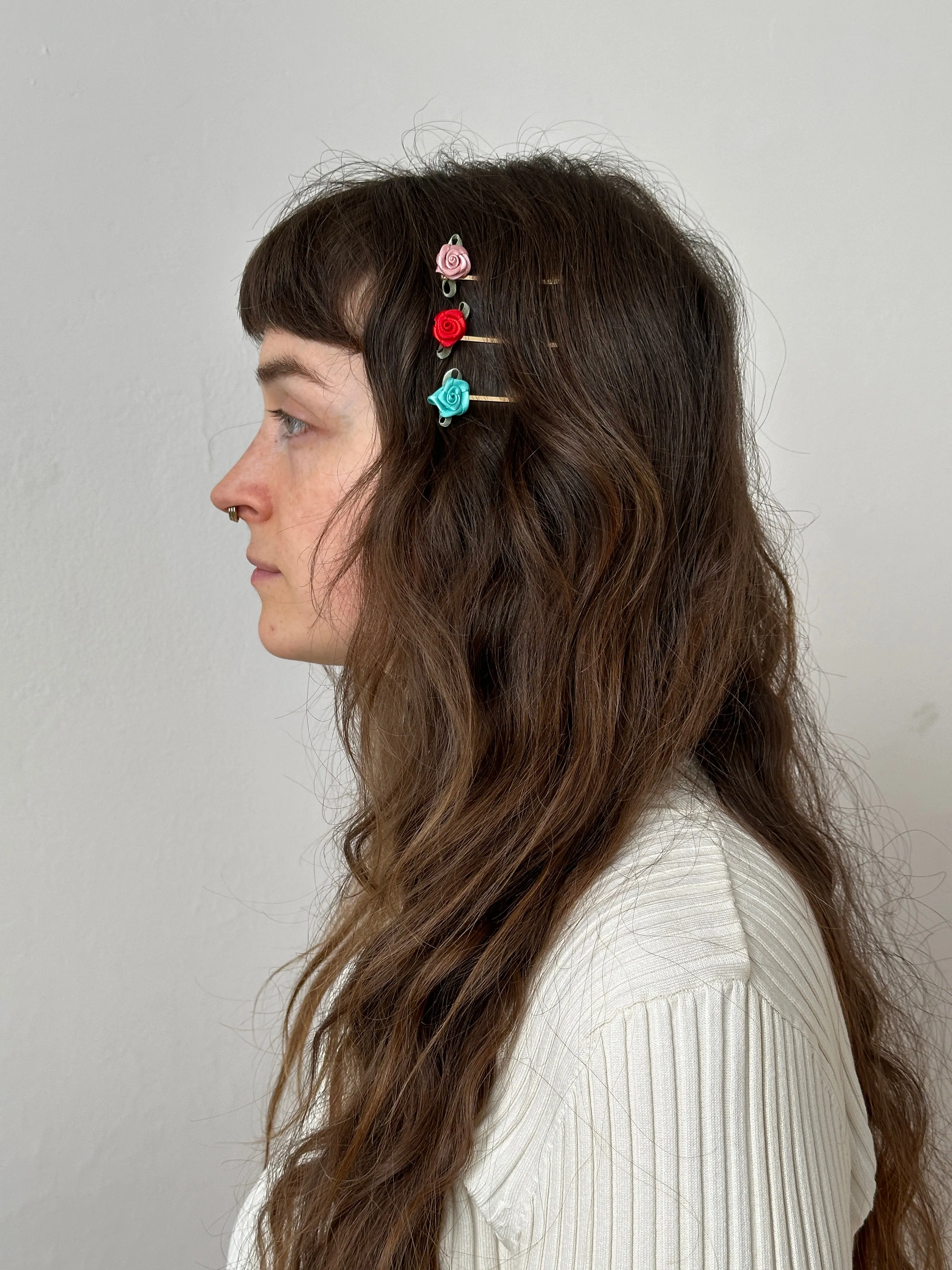 Rosette Bobby Pin Trio sold by Room Shop product image thumbnail 2
