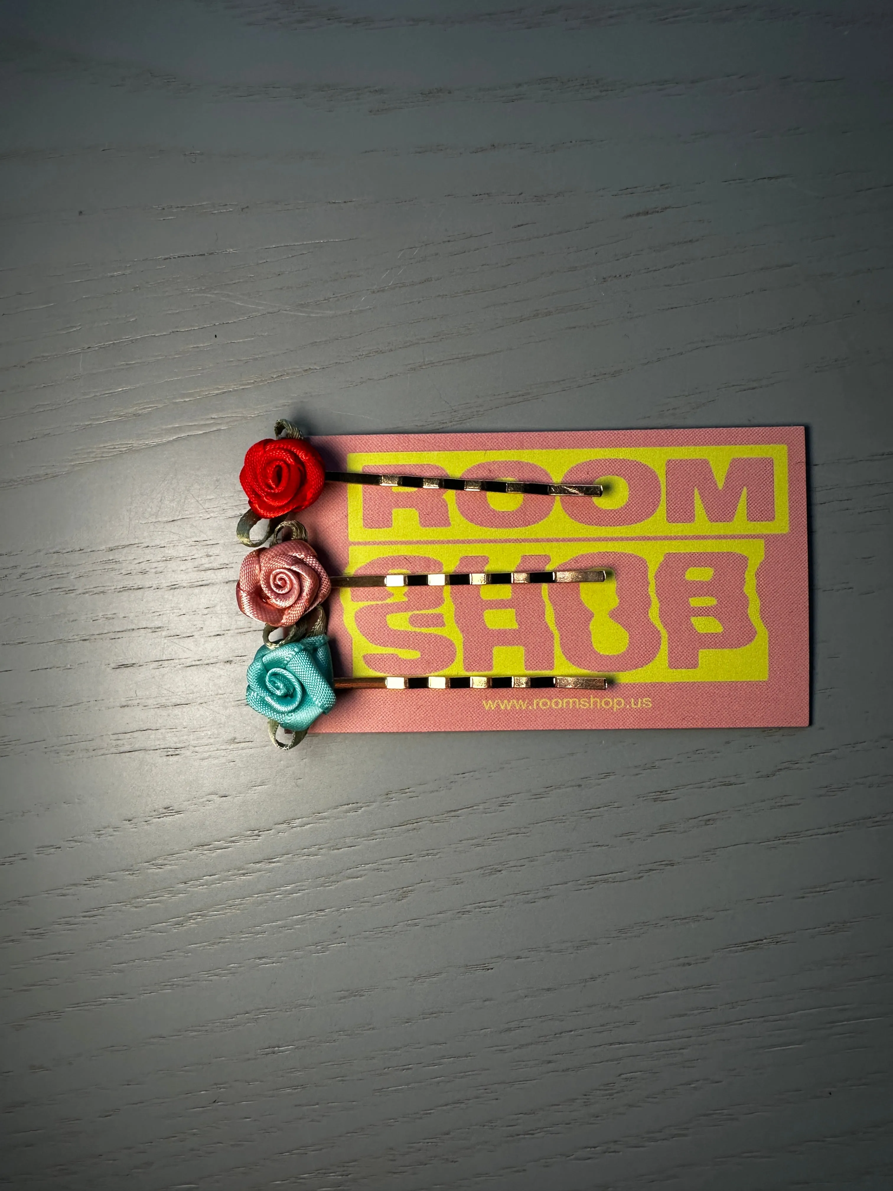 Rosette Bobby Pin Trio sold by Room Shop product image thumbnail 3