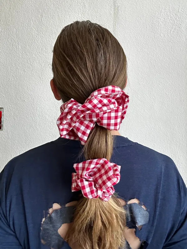 Gingham Scrunchie sold by Room Shop