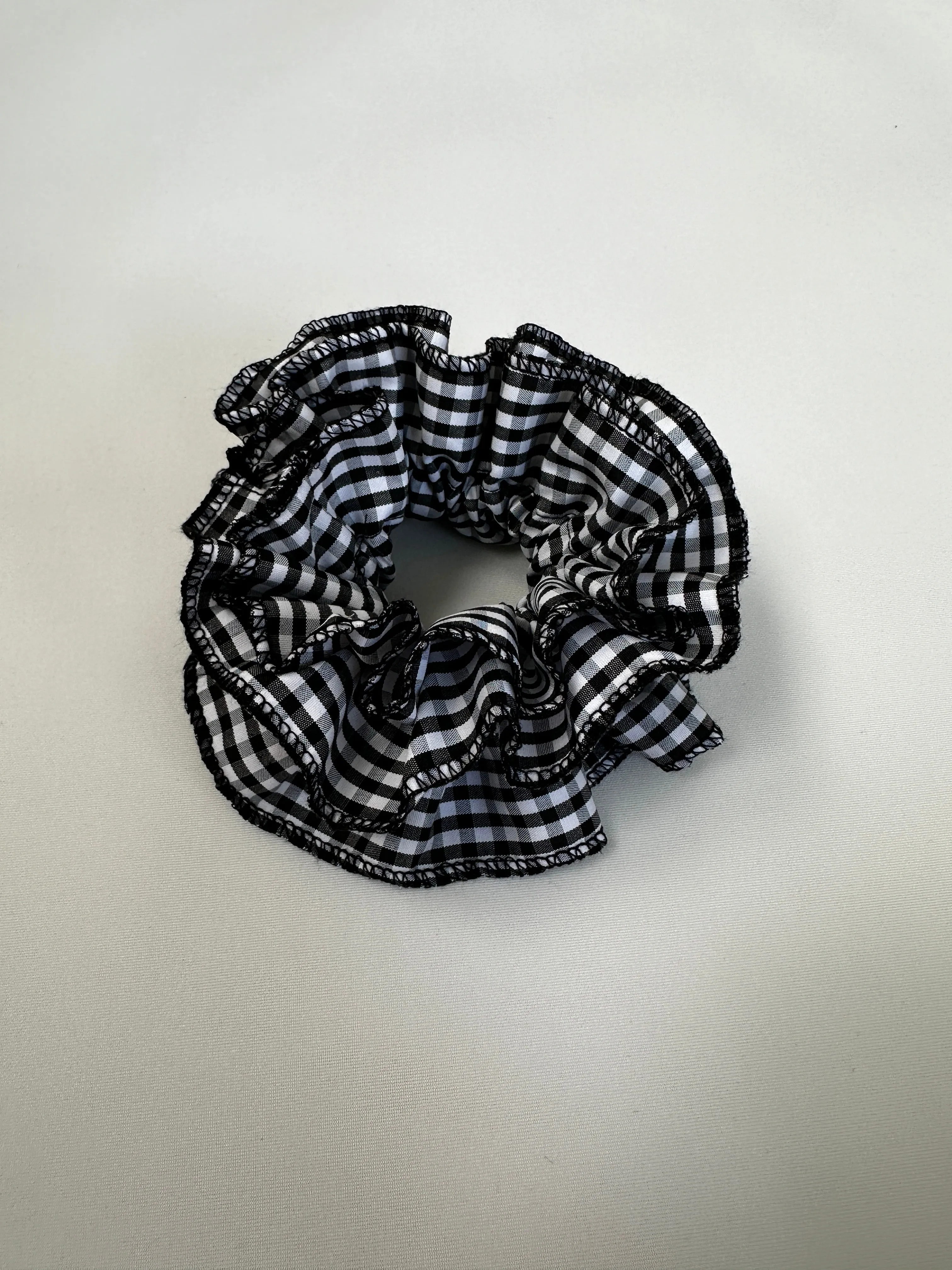 Checked Ruffle Scrunchie sold by Room Shop product image thumbnail 5