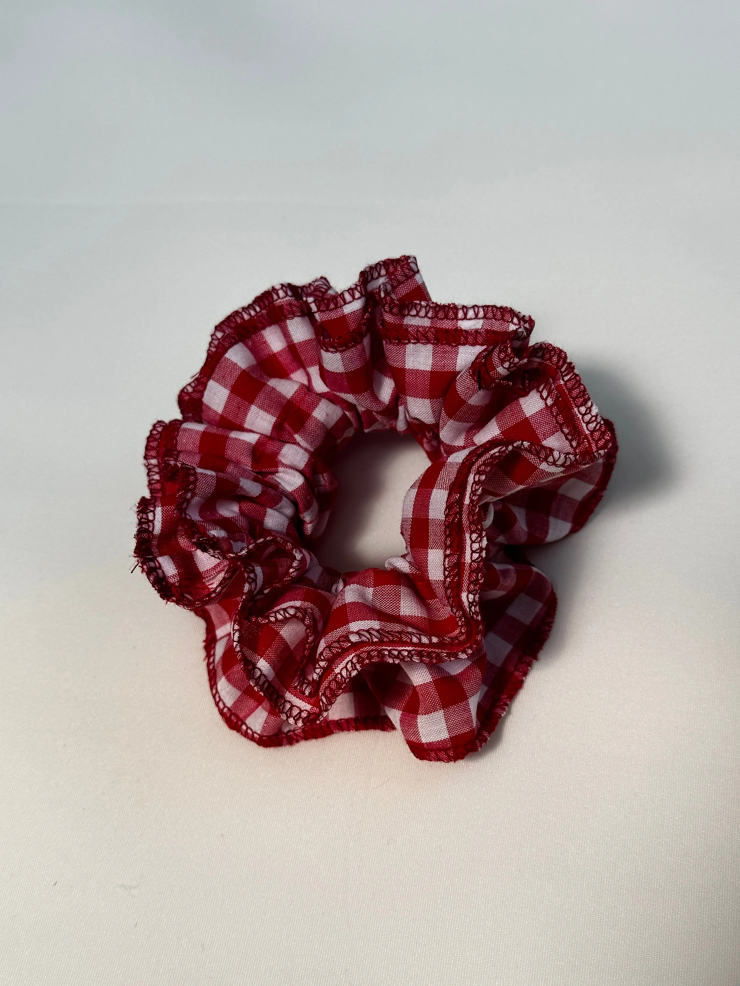 Checked Ruffle Scrunchie sold by Room Shop product image thumbnail 4