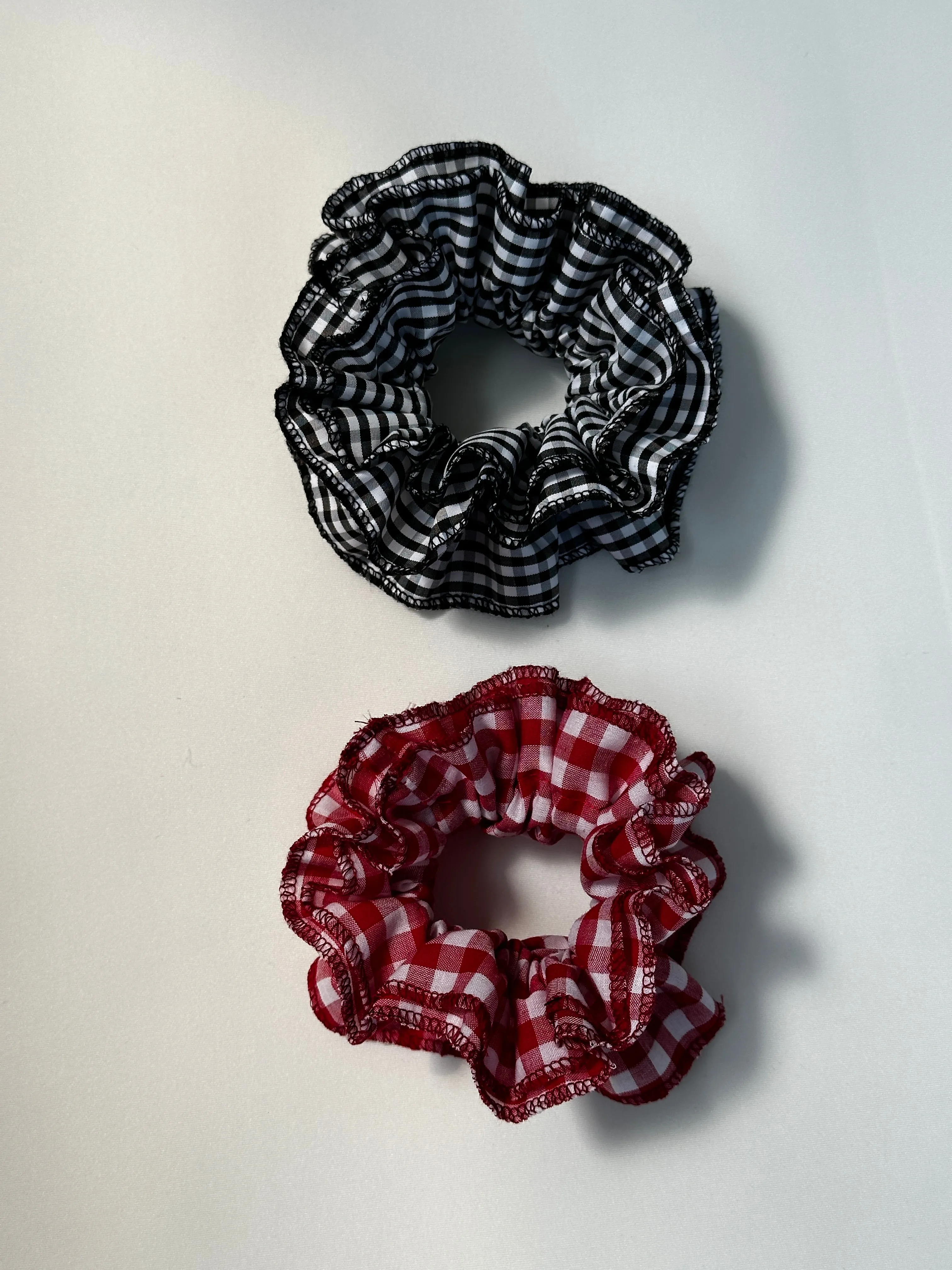 Checked Ruffle Scrunchie sold by Room Shop product image thumbnail 3