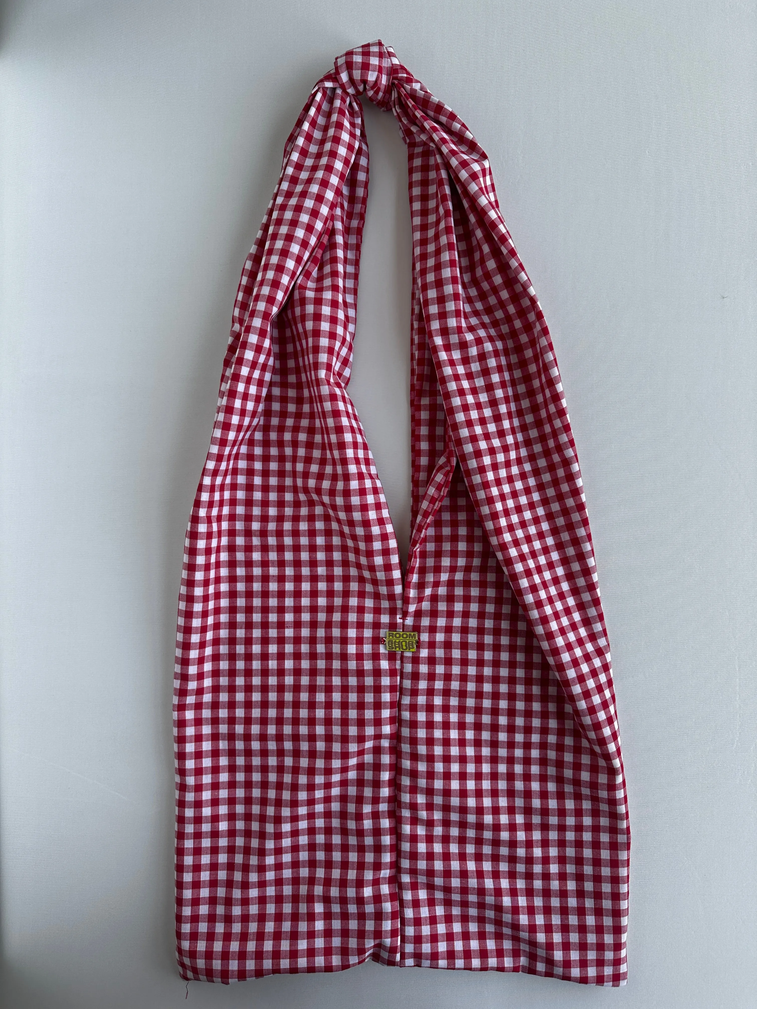 Gingham Knot Tote Bag sold by Room Shop product image thumbnail 3