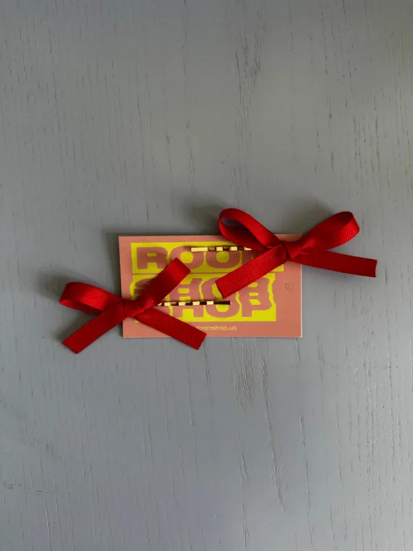Grograin Bobby Pin Duo sold by Room Shop