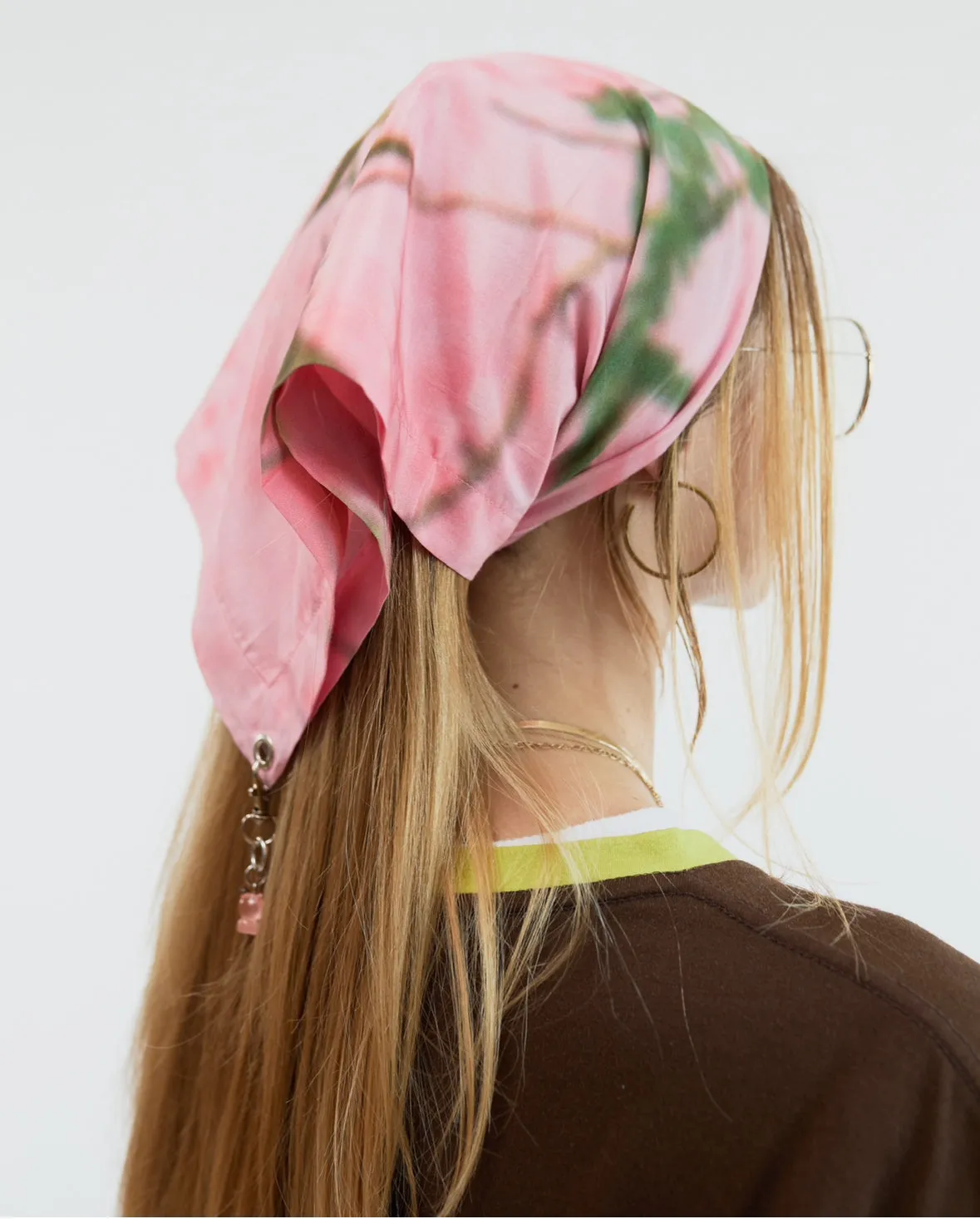 Focus Camo Headscarf with Frog Charm sold by Room Shop