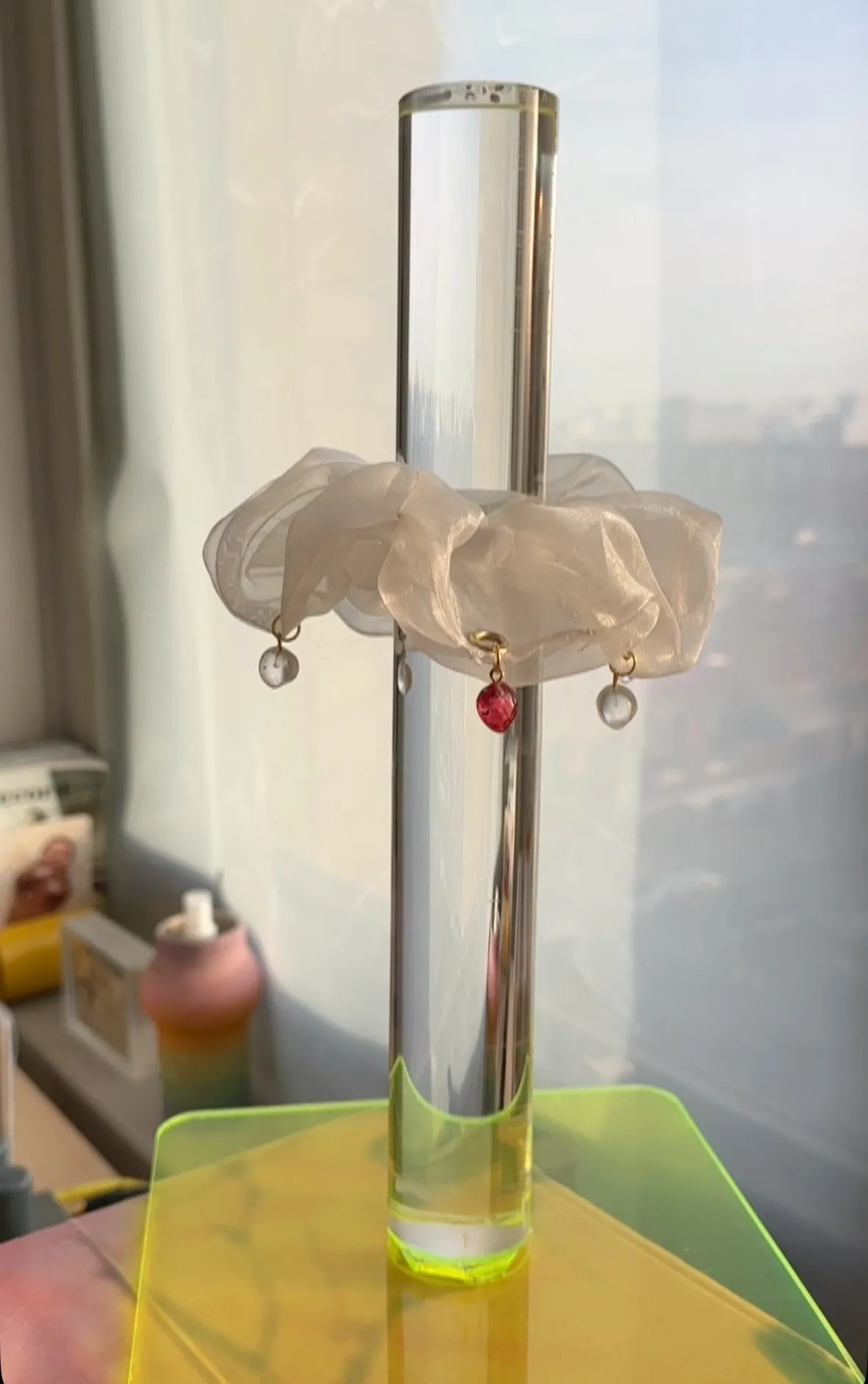 Chandelier Charm Scrunchie sold by Room Shop