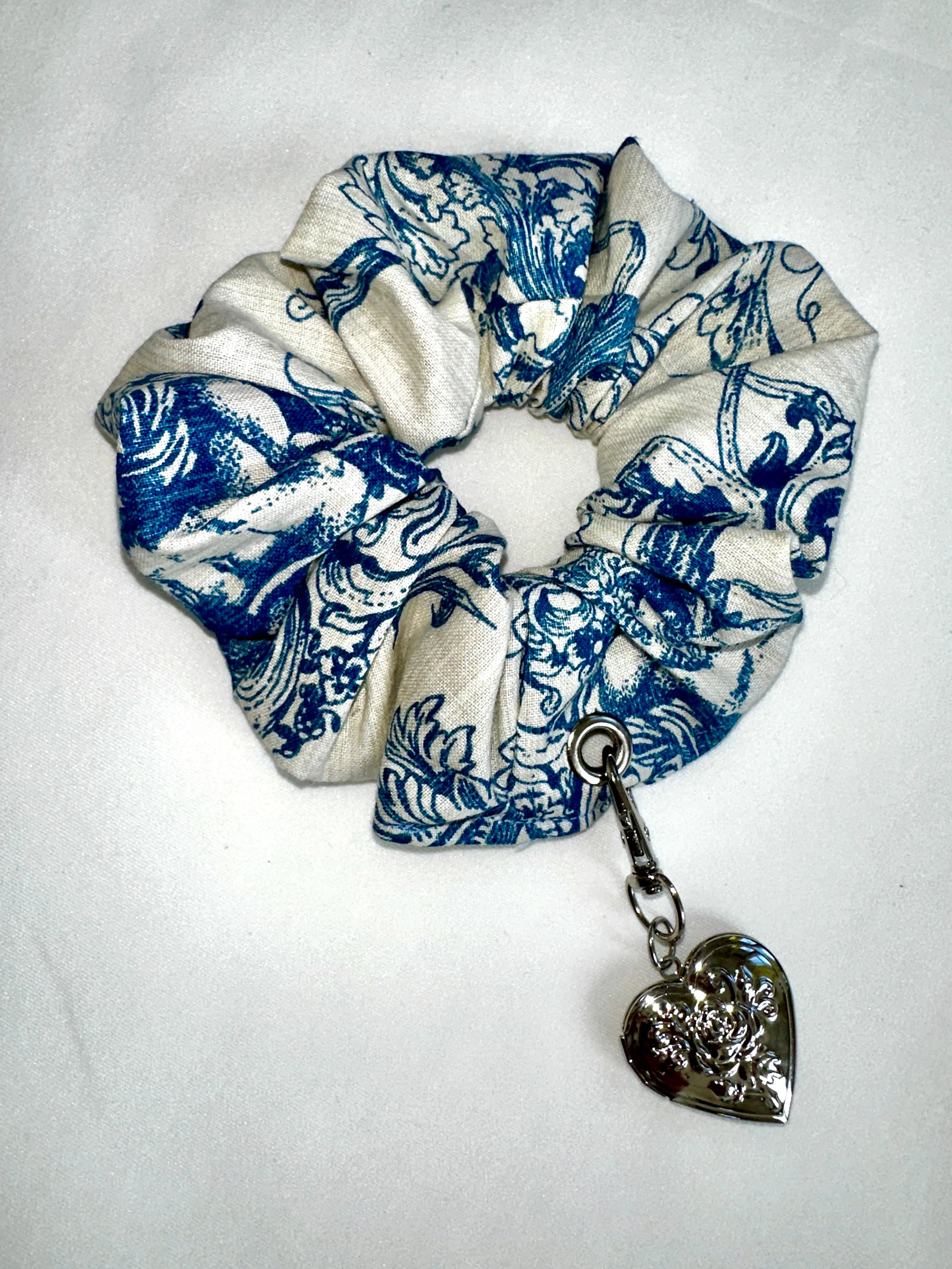 Toile Locket Scrunchie sold by Room Shop product image thumbnail 2