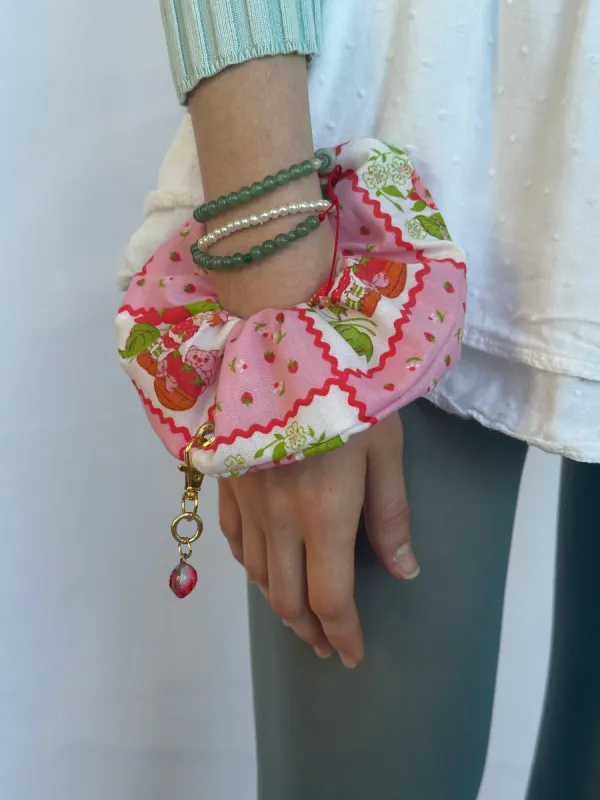 Strawberry Shortcake Charm Scrunchie sold by Room Shop