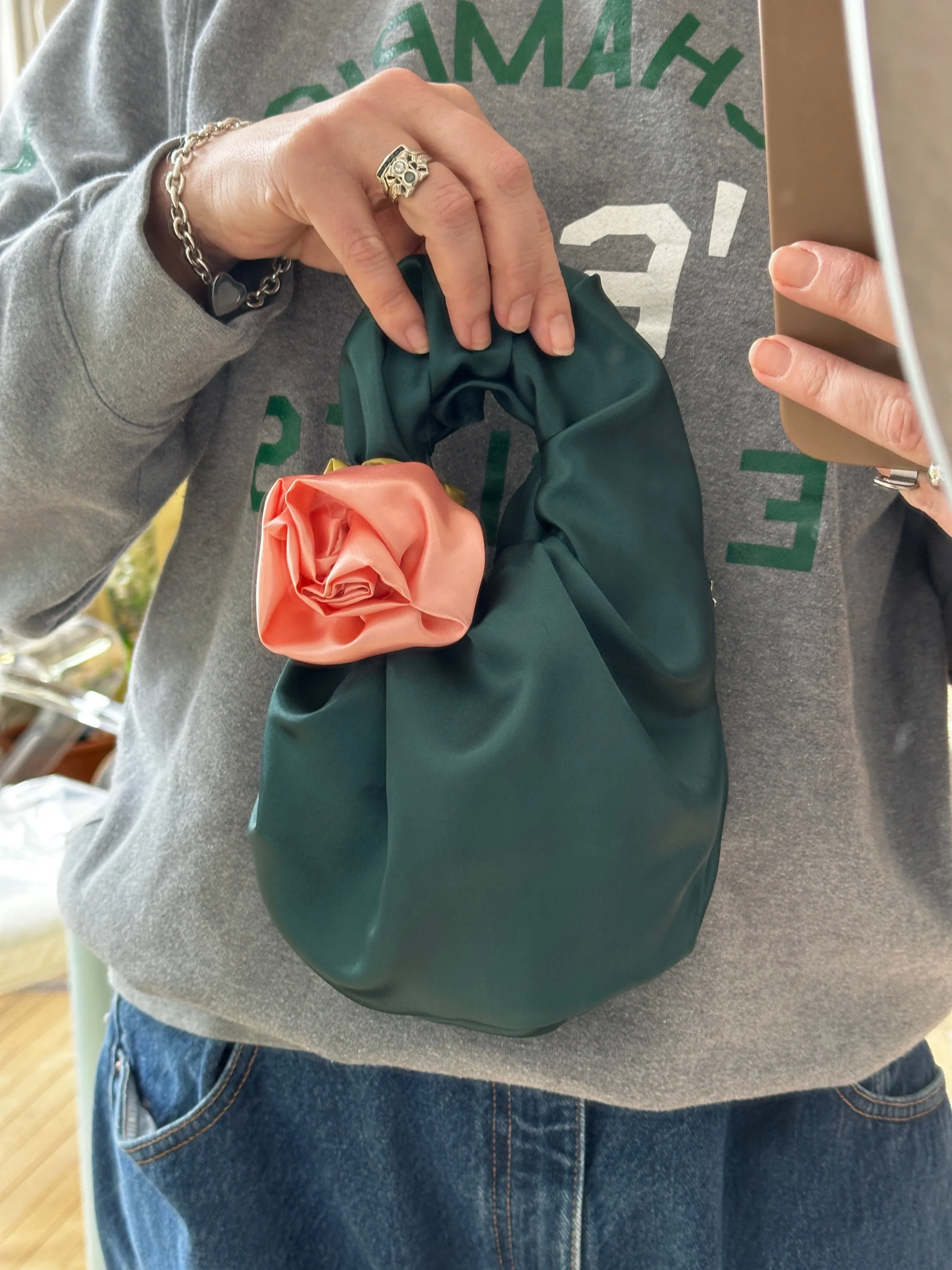 Rose Scrunchie Mini Bag sold by Room Shop product image thumbnail 4