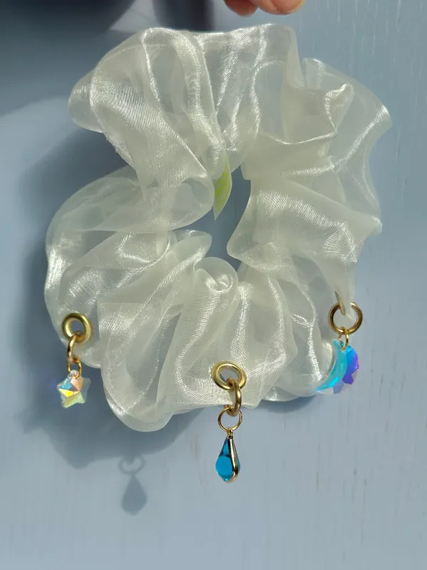Cloud Charm Scrunchie sold by Room Shop