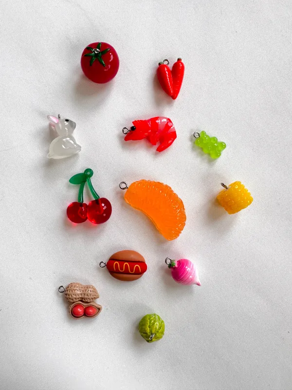 Food Charm Singles sold by Room Shop