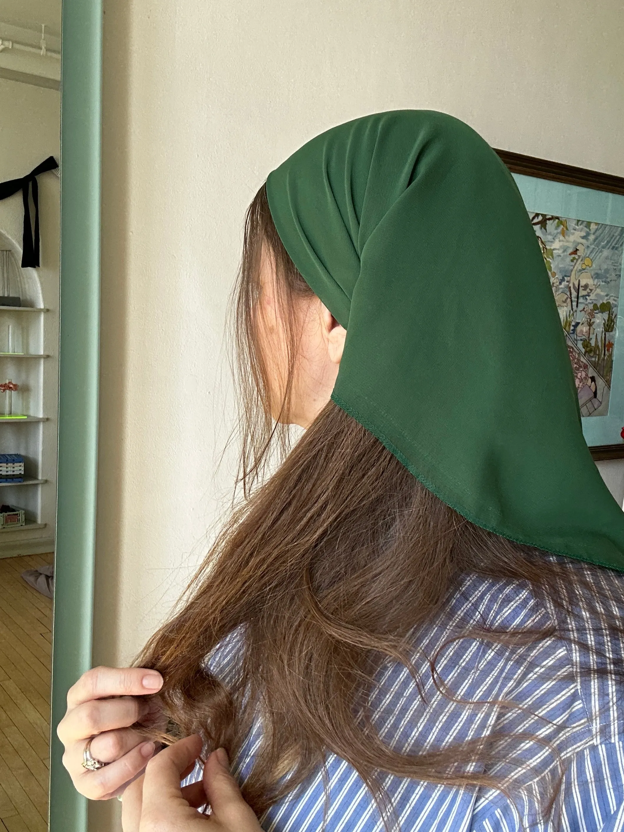 Chiffon Square Headscarf sold by Room Shop product image thumbnail 4