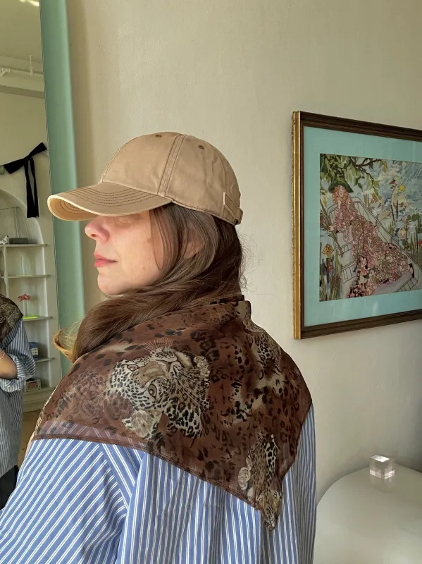 Chiffon Square Headscarf made by Room Shop