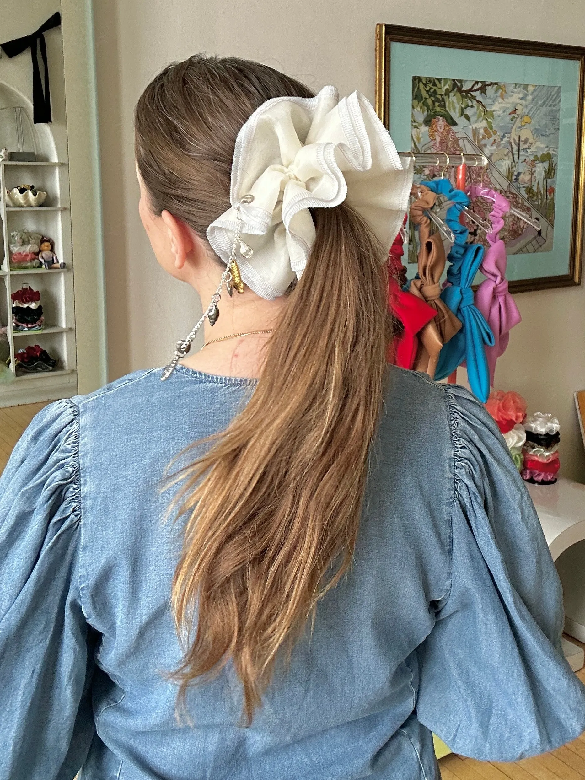 Venus Ruffle Scrunchie sold by Room Shop product image thumbnail 4