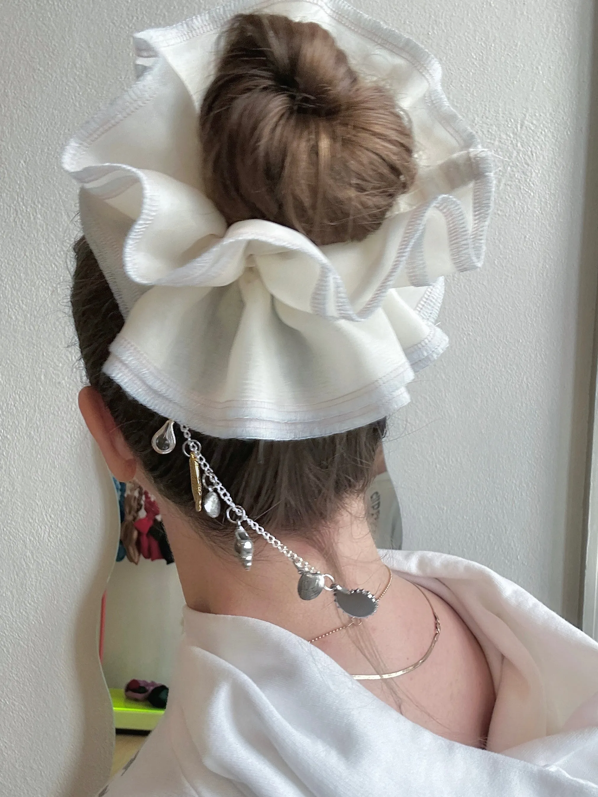 Venus Ruffle Scrunchie sold by Room Shop product image thumbnail 3