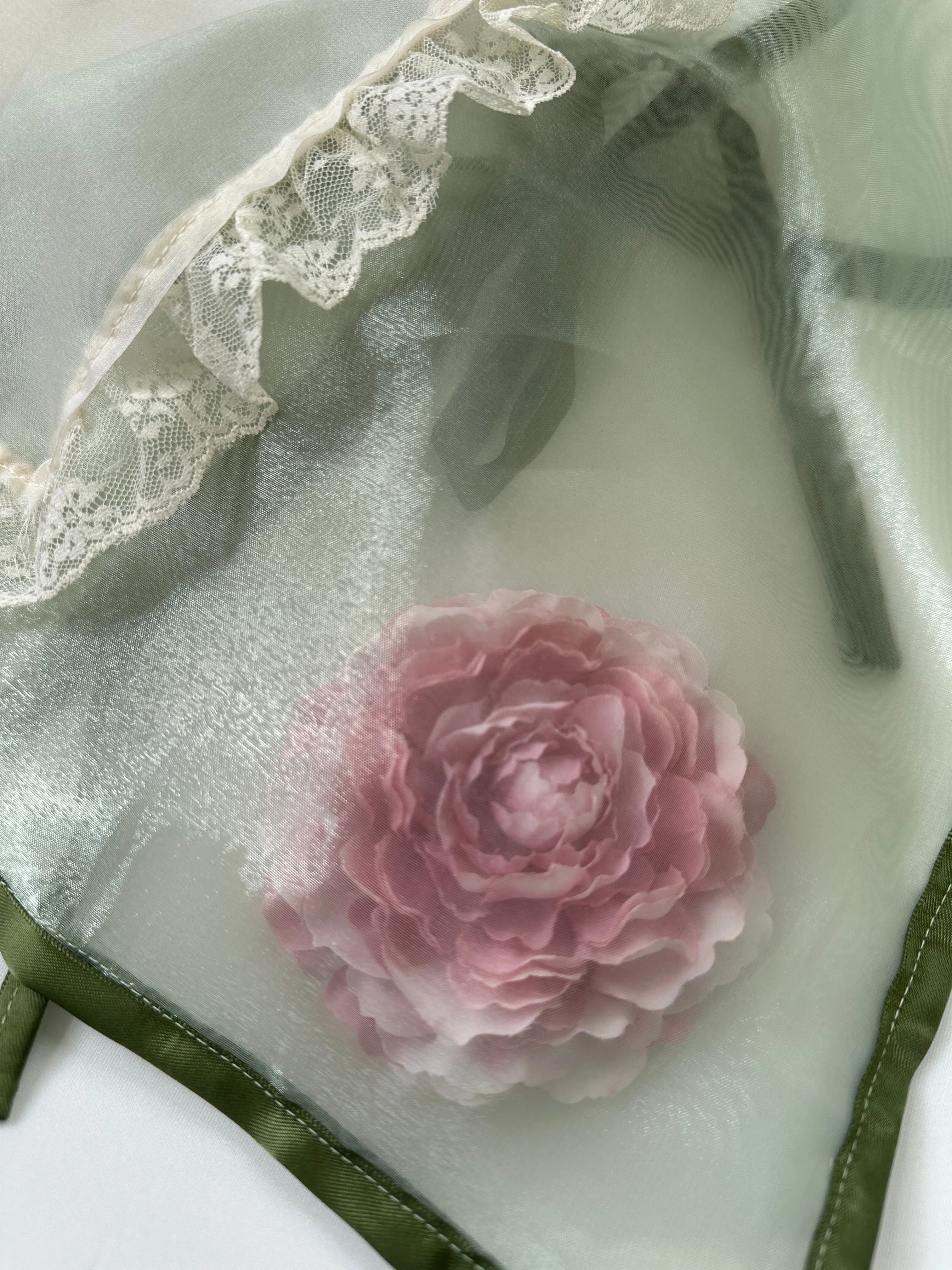 Peony Filled Headscarf sold by Room Shop product image thumbnail 5
