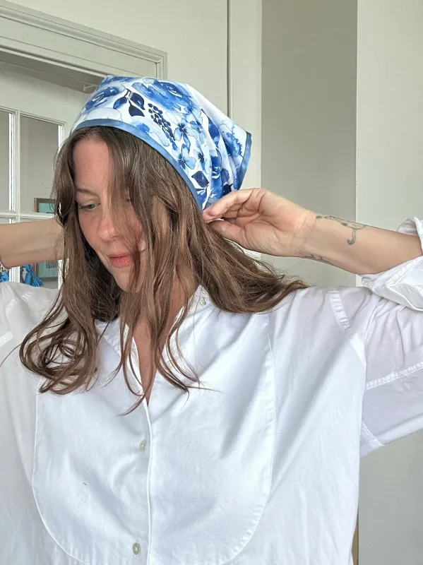 Dutch Blue Headscarf sold by Room Shop