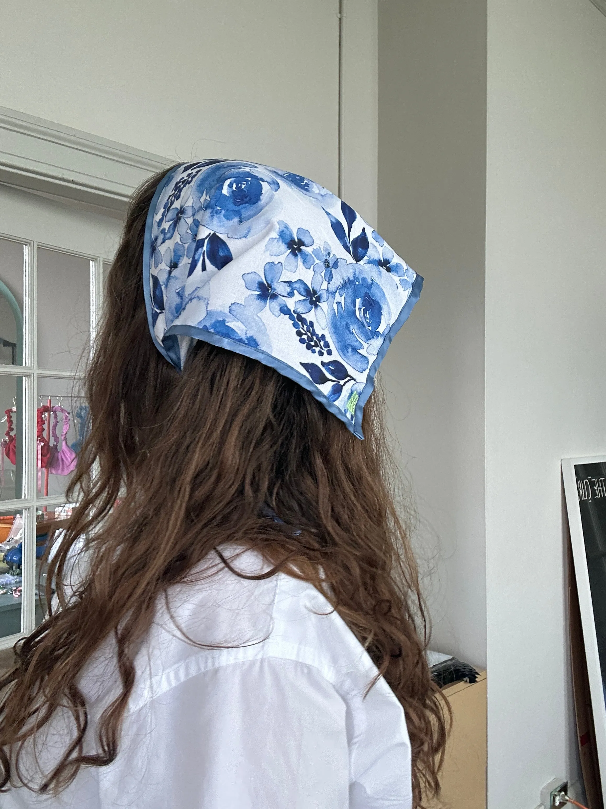Dutch Blue Headscarf sold by Room Shop product image thumbnail 4