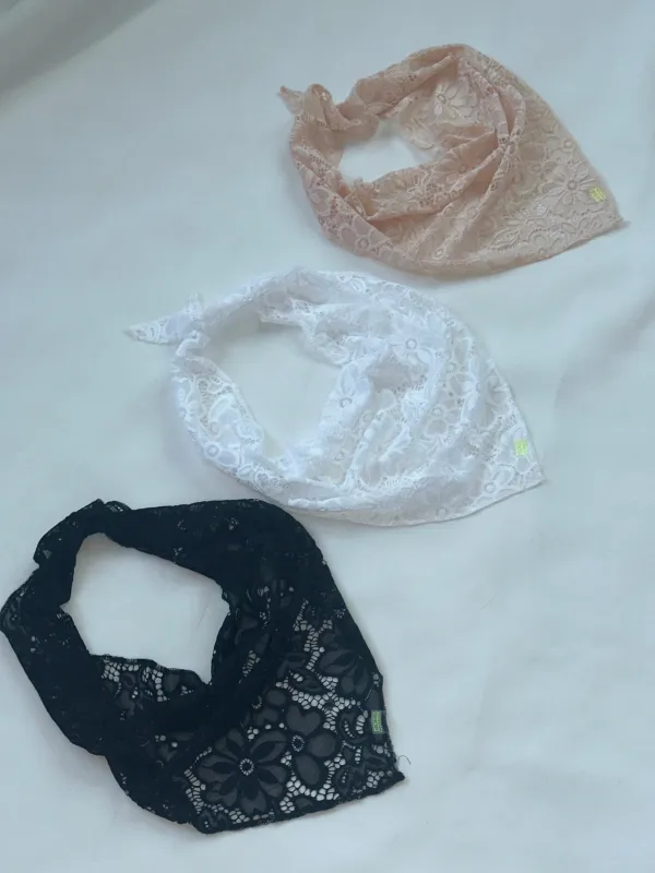 Stretch Lace Headscarf sold by Room Shop